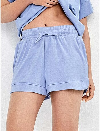 Short deportivo ajustable en tejido extra suave