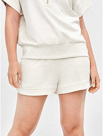 Short deportivo ajustable en tejido extra suave