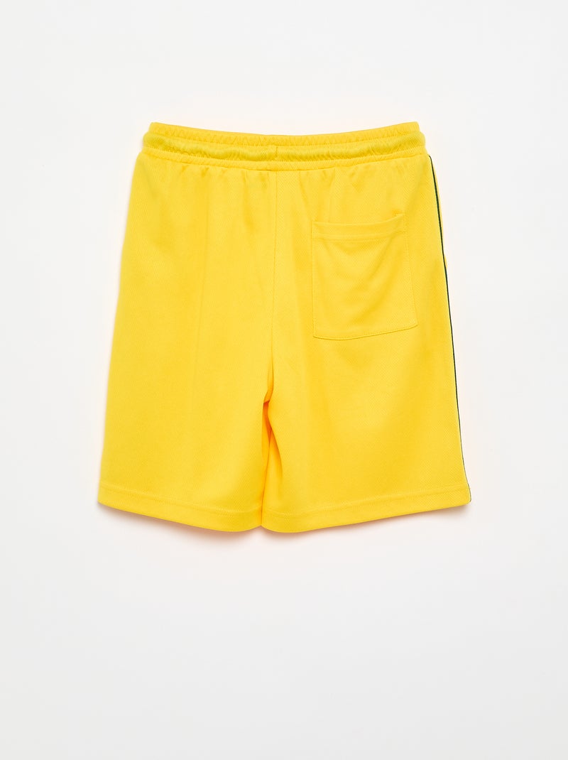 Short deportivo Brasil Amarillo - Kiabi