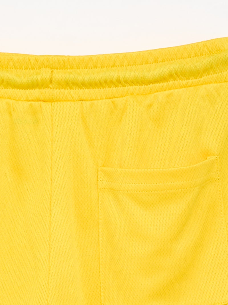 Short deportivo Brasil Amarillo - Kiabi