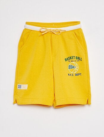 Short deportivo con cintura en contraste