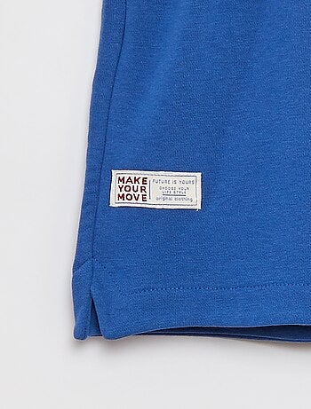 Short deportivo con cintura en contraste