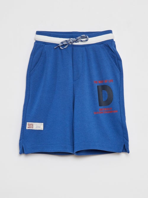 Short deportivo con cintura en contraste - Kiabi
