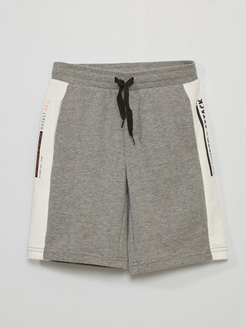 Short deportivo de chándal BLANCO - Kiabi