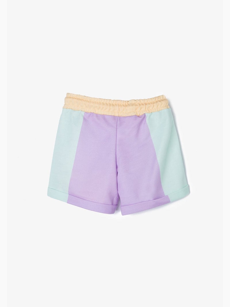 Short Deportivo De Niña En Multicolor Multicolor - Kiabi