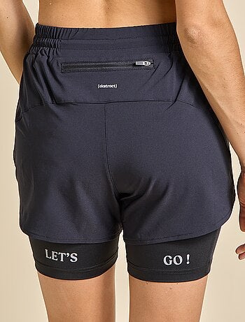 Short deportivo modelo 2 en 1 - (ekstract)