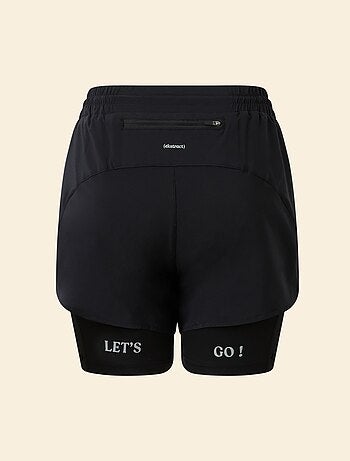 Short deportivo modelo 2 en 1 - (ekstract)