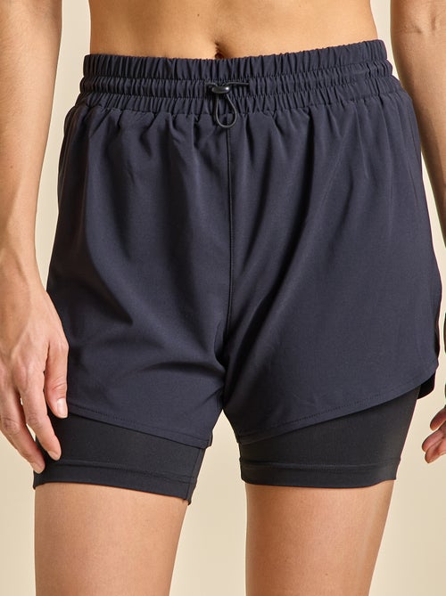 Short deportivo modelo 2 en 1 - (ekstract) - Kiabi