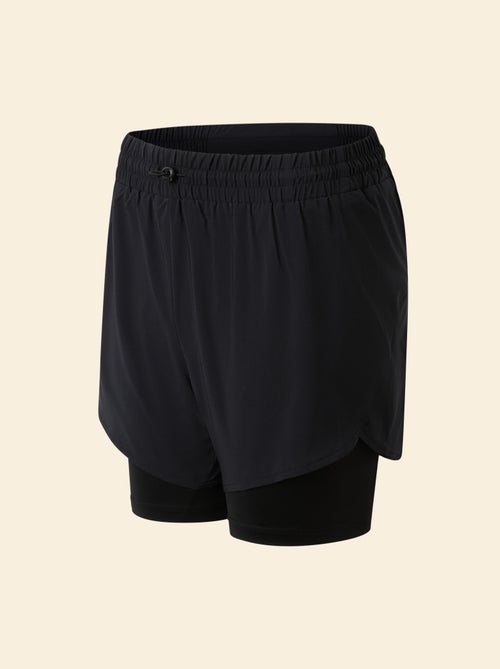 Short deportivo modelo 2 en 1 - (ekstract) - Kiabi