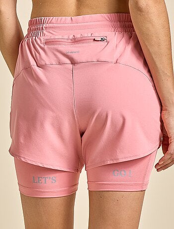 Short deportivo modelo 2 en 1 - (ekstract)