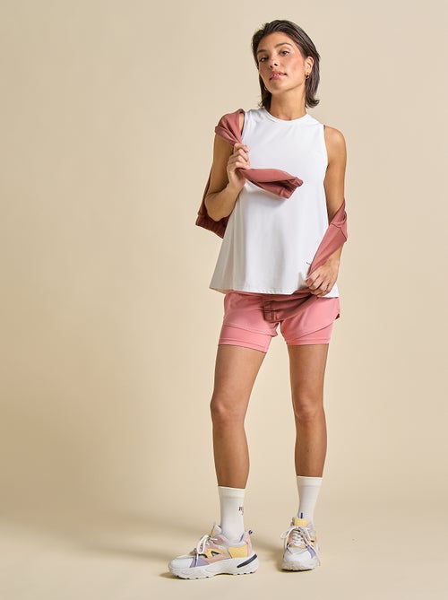 Short deportivo modelo 2 en 1 - (ekstract) - Kiabi