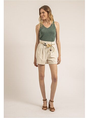 Short efecto lino XEDONA
