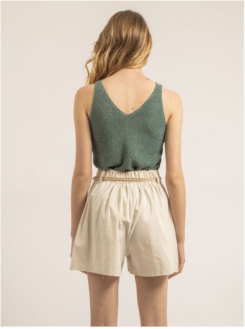 Short efecto lino XEDONA - Kiabi