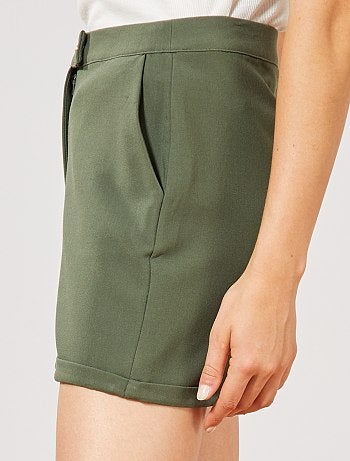 Short elástico liso - Kiabi