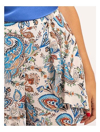 Short fluido estampado XADO