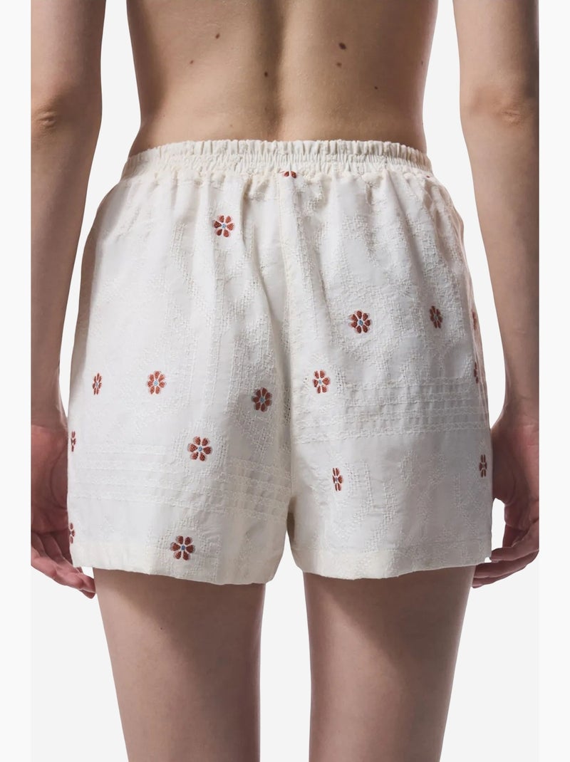 Short fue penti Blanco roto - Kiabi