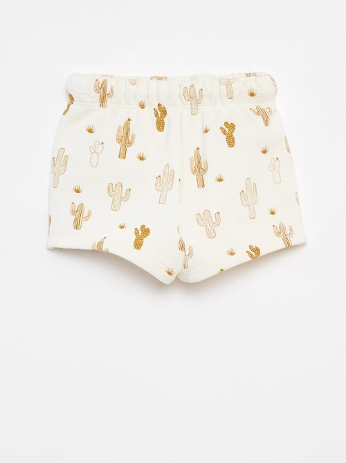 Short grueso con estampado - Kiabi