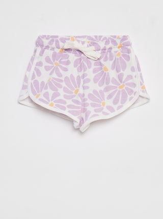 Short ligero con estampado