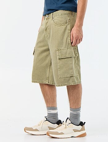 Short liso multibolsillos