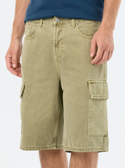 Short liso multibolsillos - Kiabi Short liso multibolsillos - Kiabi
