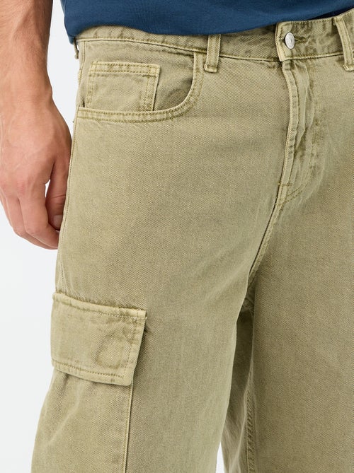 Short liso multibolsillos - Kiabi Short liso multibolsillos - Kiabi