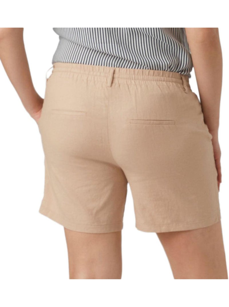Short Mamalicious para Mujer Marrón capuchino - Kiabi