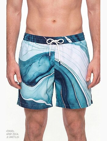 Short marble de hombre penti
