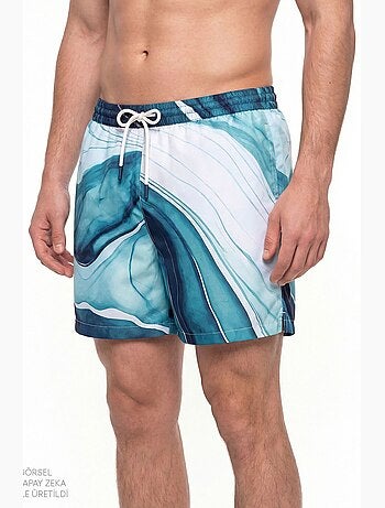 Short marble de hombre penti