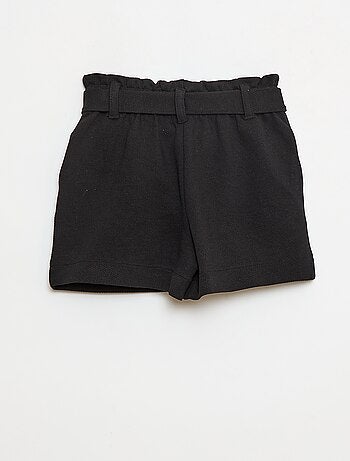 Short milano con cinturón
