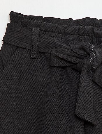 Short milano con cinturón