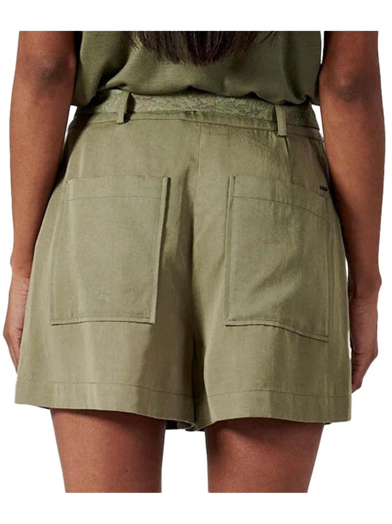 Short Mujer Kaporal Verde caqui claro - Kiabi