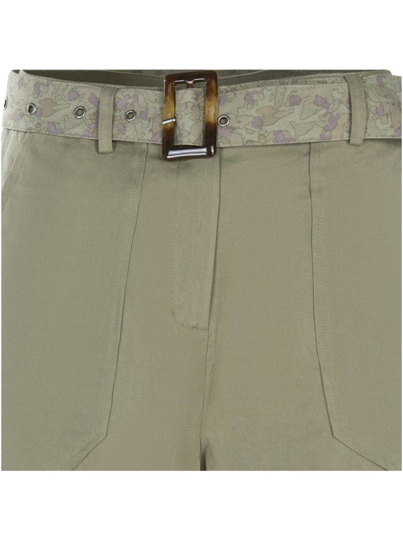Short Mujer Kaporal Verde caqui claro - Kiabi