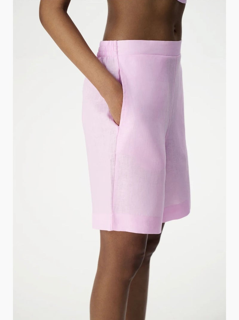 Short mujer nina city penti Rosa claro - Kiabi