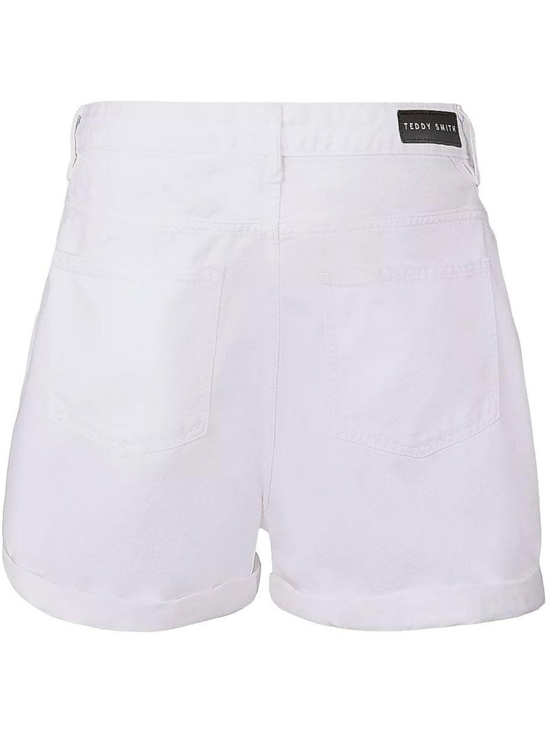 Short Mujer Teddy Smith Blanco - Kiabi