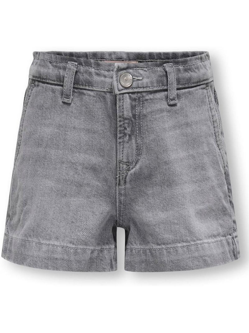 Short niña only Gris plateado - Kiabi