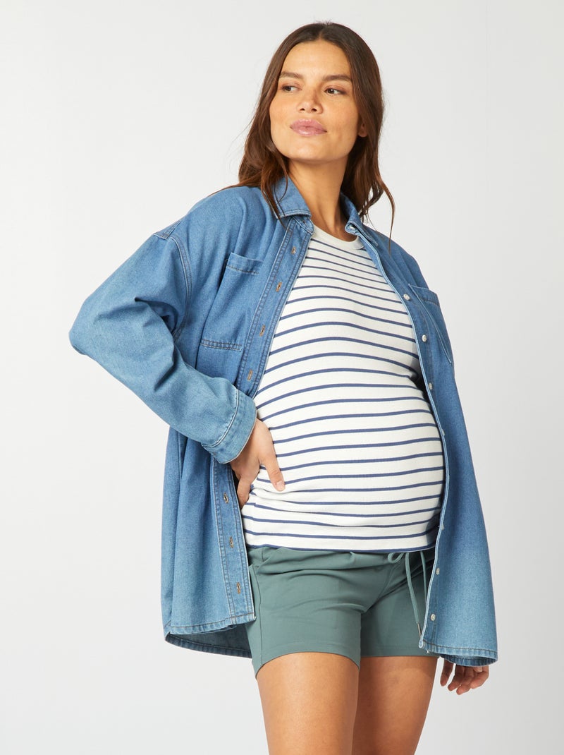 Short 'Only Maternity' VERDE - Kiabi