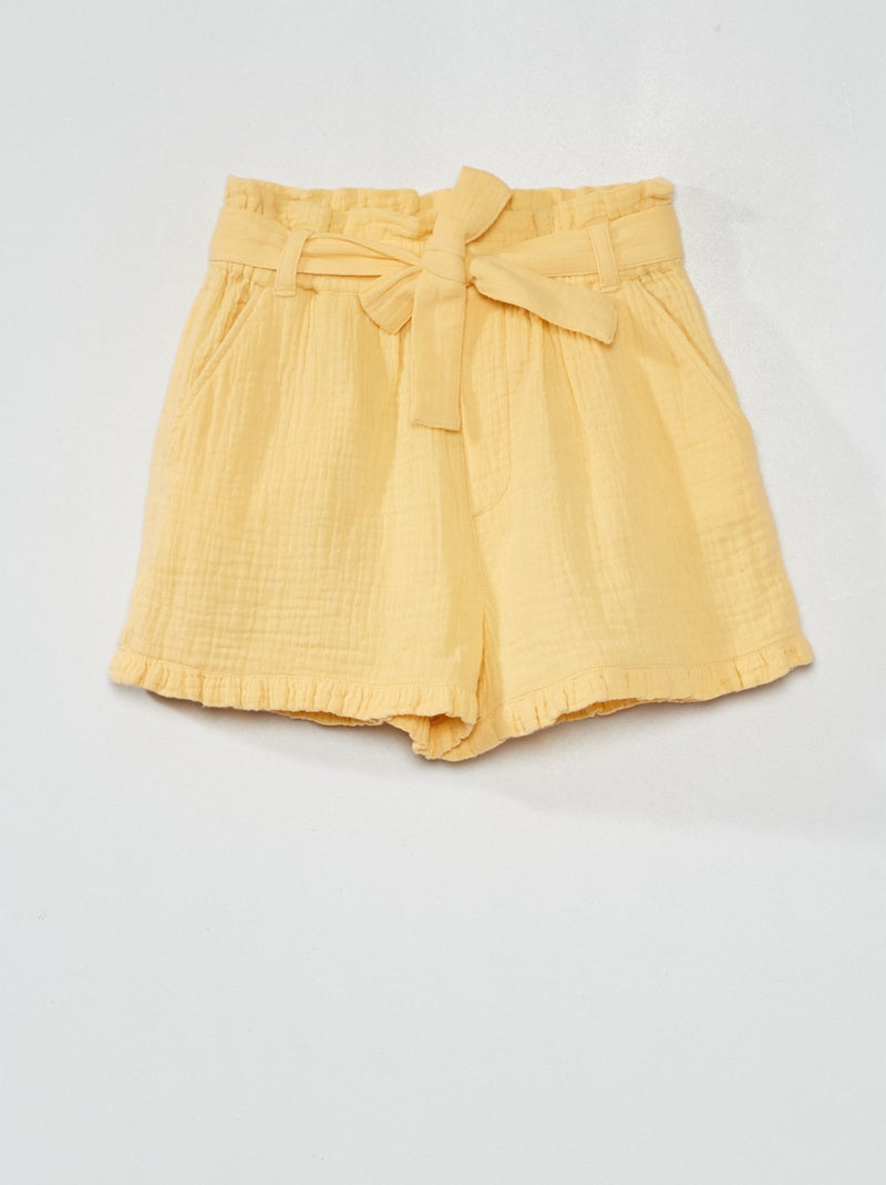 Short paperbag AMARILLO - Kiabi