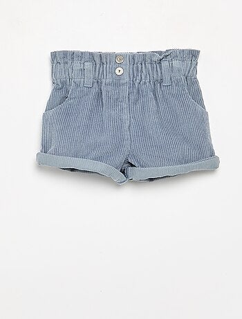 Short paperbag de pana