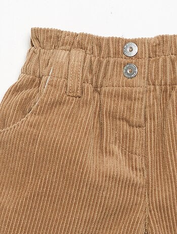 Short paperbag de pana