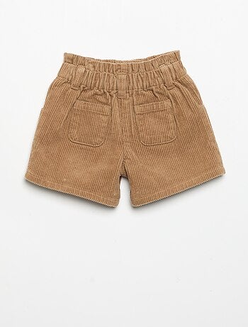 Short paperbag de pana