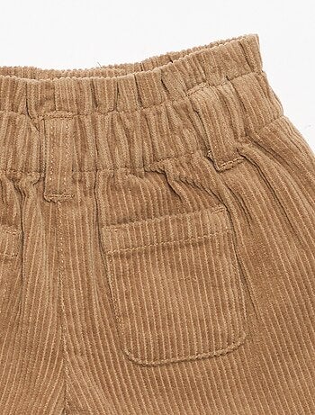 Short paperbag de pana