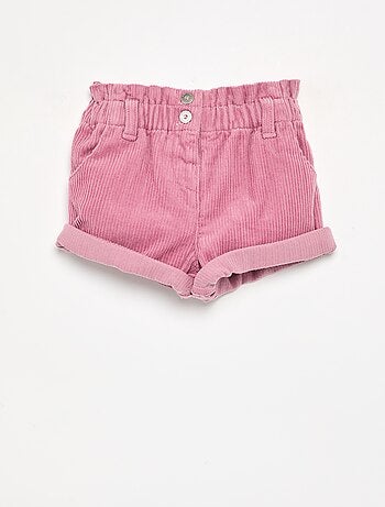 Short paperbag de pana