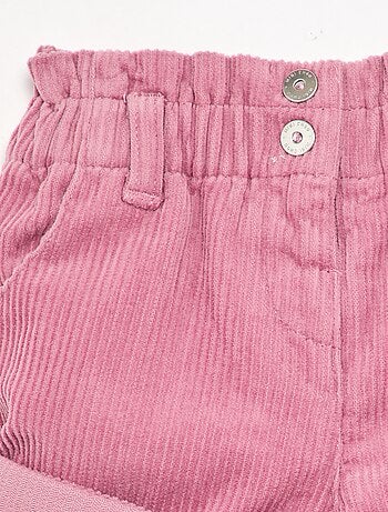 Short paperbag de pana