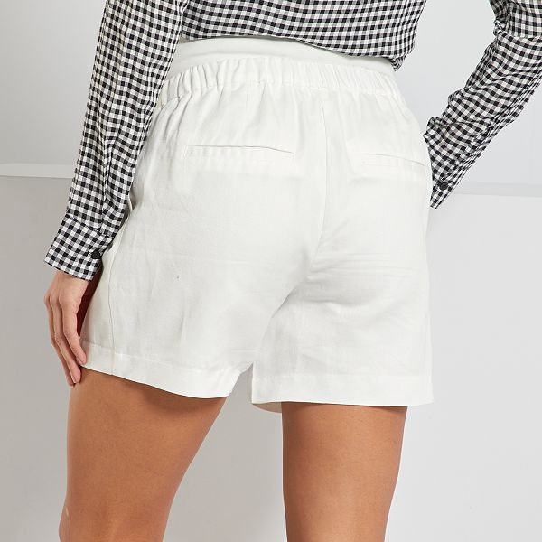 Short premamá Premamá - blanco nieve - Kiabi - 15,00€