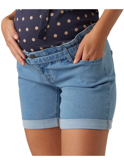 Short Premamá con Cinturón Mamalicious - Kiabi