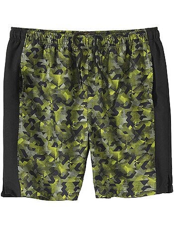 Short sport de microfibra estampado