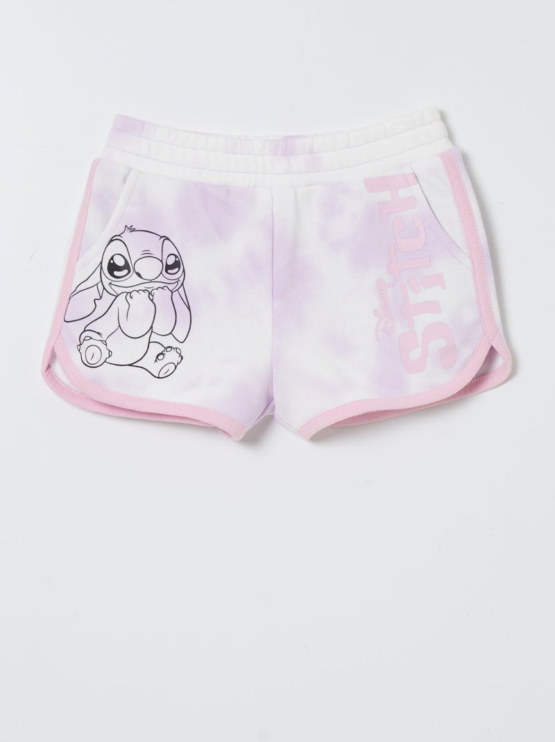 Short 'Stitch' tie-dye PURPURA - Kiabi