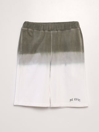 Short tie-dye con cintura elástica