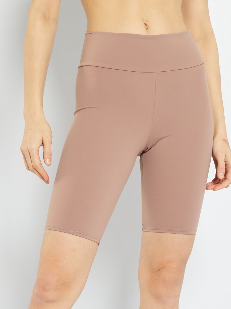 Short tipo ciclista castaño claro - Kiabi