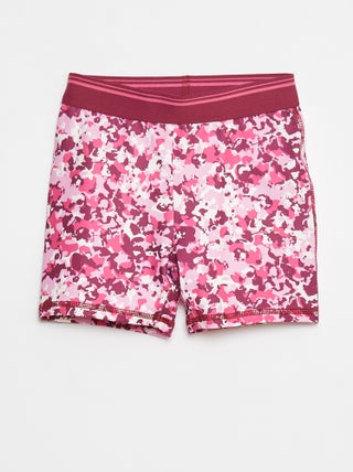 Short tipo ciclista de deporte
